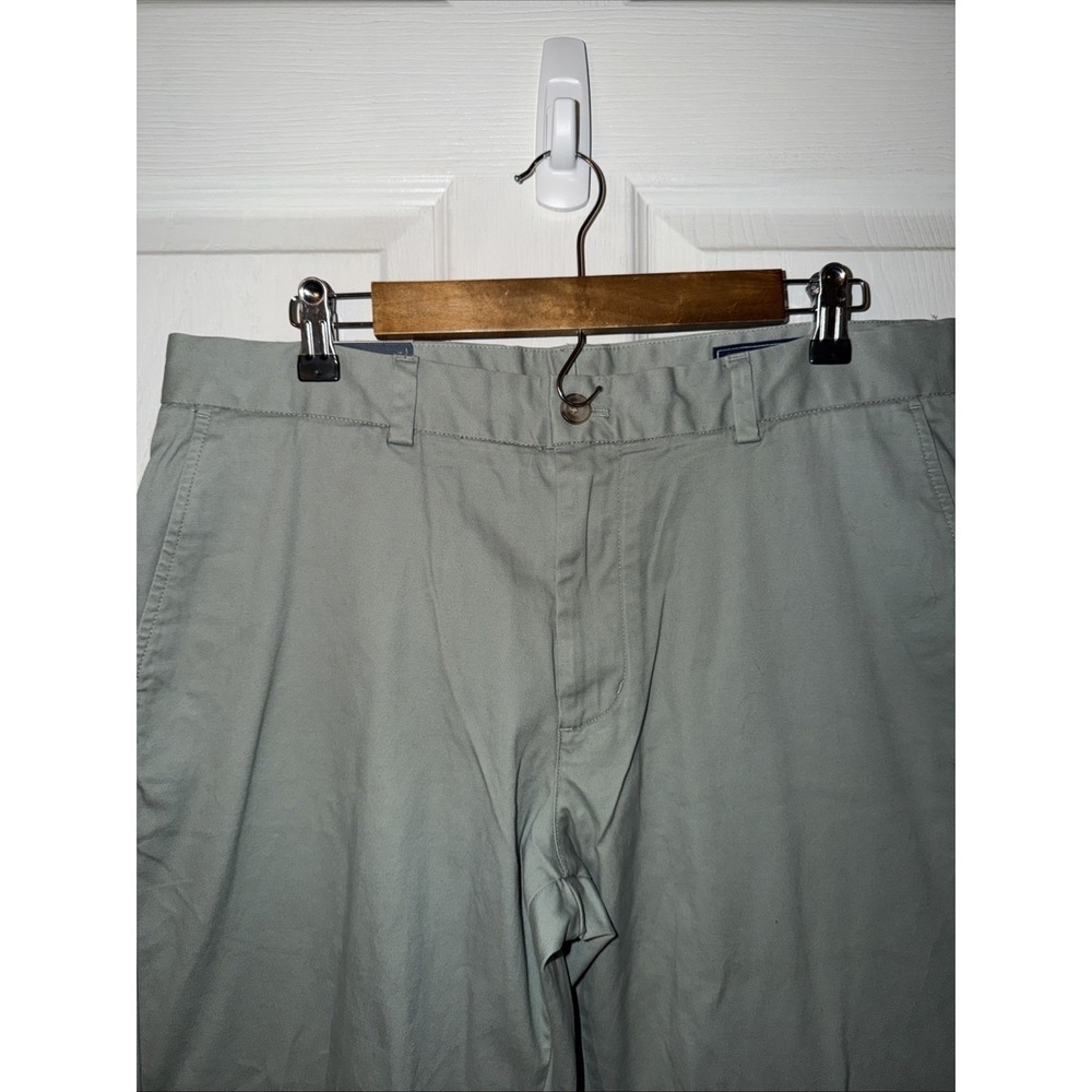 NEW Vineyard Vines Men's Breaker Pants Chino Stretch Travel 34x36 Green - Picture 2 of 5